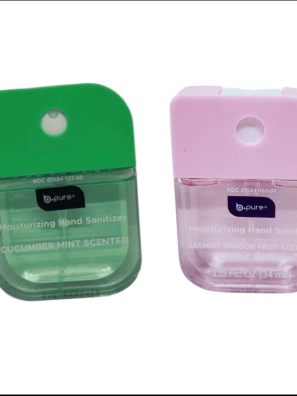Jasmine/ Dragonfruit & Cucumber Mint hand sanitizer